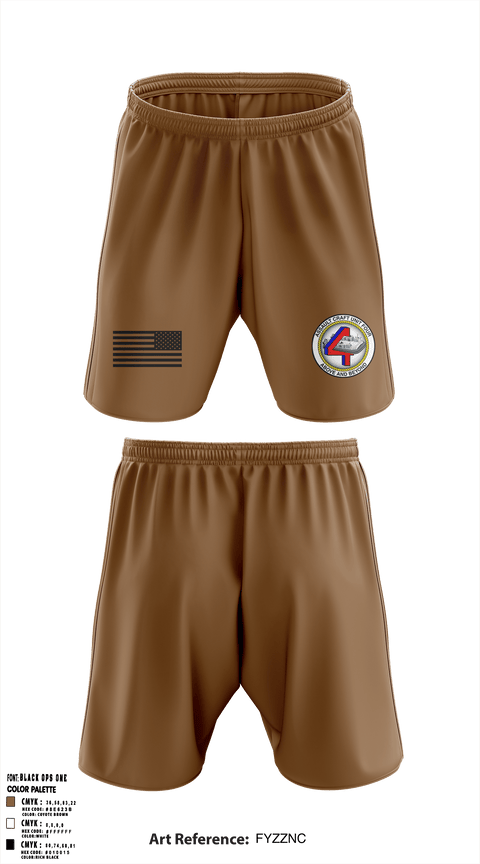 Athletic Shorts With Pockets, Assault Craft Unit Four, Navy, Teamtime, Team time, sublimation, custom sports apparel, team uniforms, spirit wear, spiritwear, sports uniforms, custom shirts, team store, custom team store, fundraiser sports, apparel fundraiser