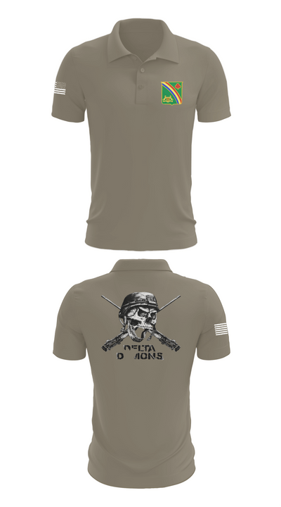 1st Battalion 69th Infantry Regiment 40459574 Short Sleeve Performance Polo - 67