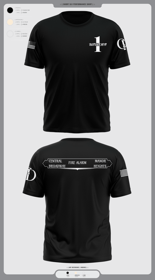 Short Sleeve Performance Shirt, Battalion 1, , Teamtime, Team time, sublimation, custom sports apparel, team uniforms, spirit wear, spiritwear, sports uniforms, custom shirts, team store, custom team store, fundraiser sports, apparel fundraiser