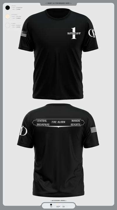 Battalion 1 29533979 Short Sleeve Performance Shirt - 1