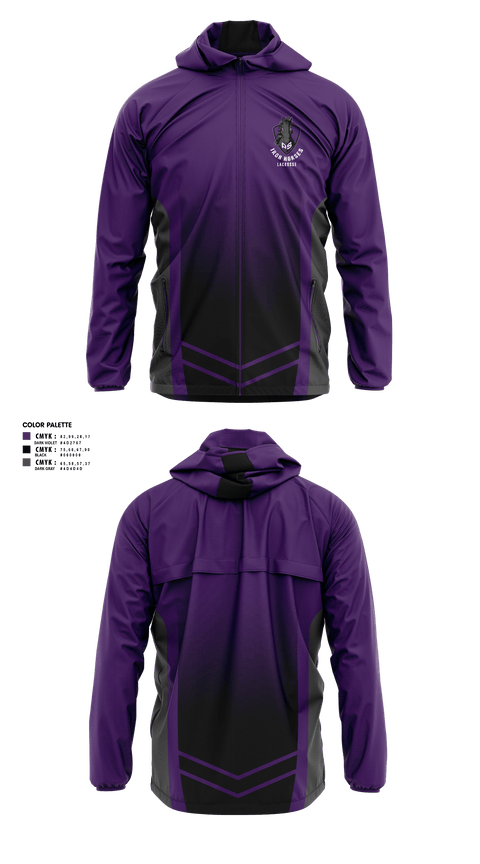 Windbreaker, Iron Horses, Men's Lacrosse, Teamtime, Team time, sublimation, custom sports apparel, team uniforms, spirit wear, spiritwear, sports uniforms, custom shirts, team store, custom team store, fundraiser sports, apparel fundraiser