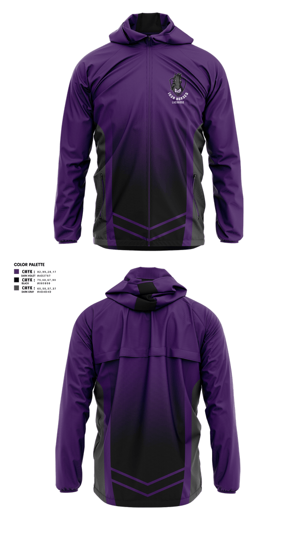 Windbreaker, Iron Horses, Men's Lacrosse, Teamtime, Team time, sublimation, custom sports apparel, team uniforms, spirit wear, spiritwear, sports uniforms, custom shirts, team store, custom team store, fundraiser sports, apparel fundraiser