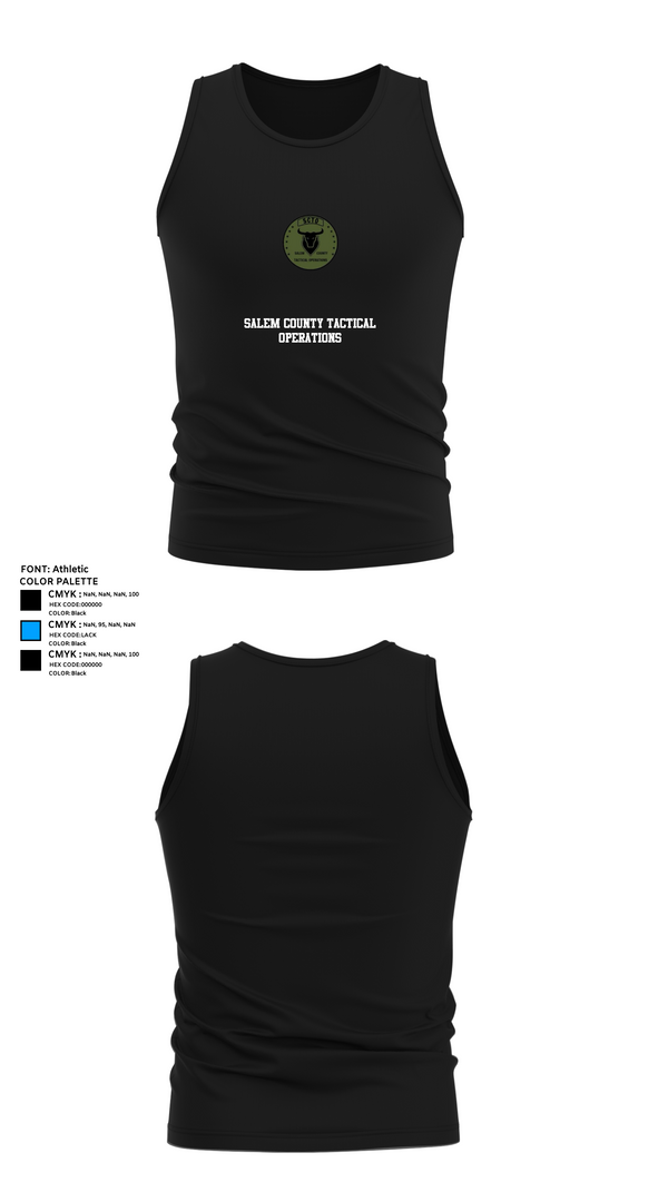 Tank Top, Salem County Tactical Operations, , Teamtime, Team time, sublimation, custom sports apparel, team uniforms, spirit wear, spiritwear, sports uniforms, custom shirts, team store, custom team store, fundraiser sports, apparel fundraiser