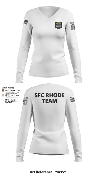 Womens Long Sleeve Vneck Shirt, B3 RSP, , Teamtime, Team time, sublimation, custom sports apparel, team uniforms, spirit wear, spiritwear, sports uniforms, custom shirts, team store, custom team store, fundraiser sports, apparel fundraiser