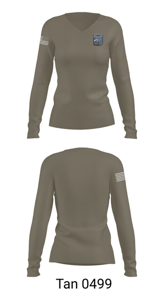 Womens Long Sleeve Vneck Shirt, NAVSUBTRACENPAC, , Teamtime, Team time, sublimation, custom sports apparel, team uniforms, spirit wear, spiritwear, sports uniforms, custom shirts, team store, custom team store, fundraiser sports, apparel fundraiser