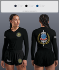 Twu Local 100 Ceremonial Unit & Honor Guard 29961130 Women's Long Sleeve V-neck Shirt - 2