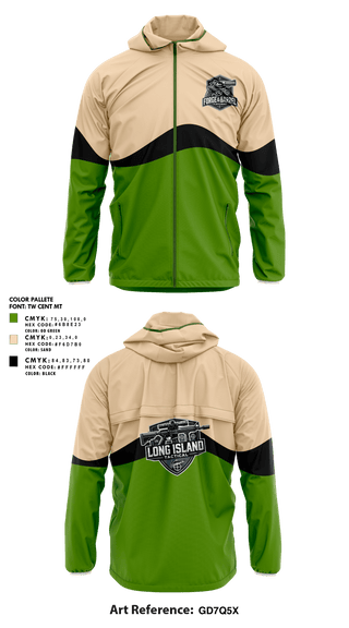 Windbreaker, Forge & Barrel Firearms, , Teamtime, Team time, sublimation, custom sports apparel, team uniforms, spirit wear, spiritwear, sports uniforms, custom shirts, team store, custom team store, fundraiser sports, apparel fundraiser