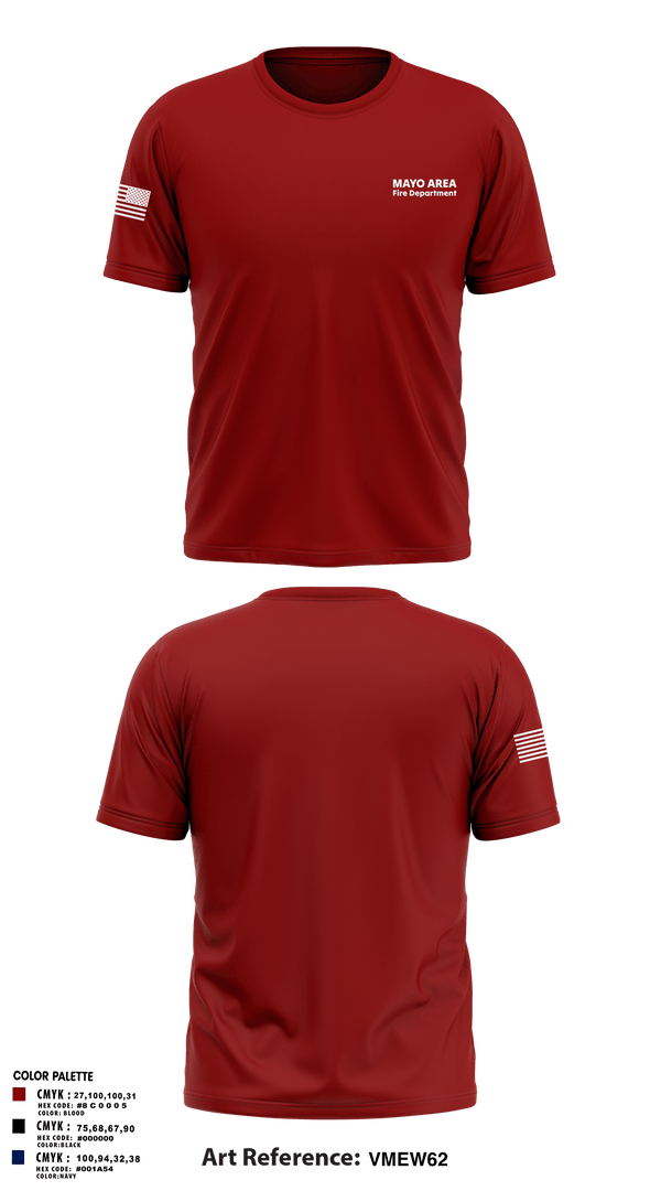 Old School Cotton Feel Shirt, Mayo Area Fire Department, , Teamtime, Team time, sublimation, custom sports apparel, team uniforms, spirit wear, spiritwear, sports uniforms, custom shirts, team store, custom team store, fundraiser sports, apparel fundraiser