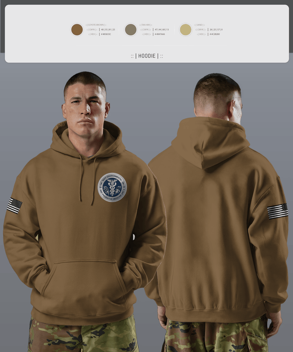 Hoodie, PREVENTATIVE MEDICINE, , Teamtime, Team time, sublimation, custom sports apparel, team uniforms, spirit wear, spiritwear, sports uniforms, custom shirts, team store, custom team store, fundraiser sports, apparel fundraiser