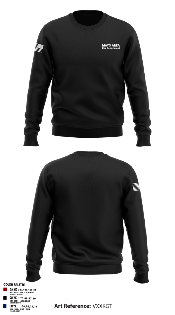Crew Neck Sweatshirt, Mayo Area Fire Department, , Teamtime, Team time, sublimation, custom sports apparel, team uniforms, spirit wear, spiritwear, sports uniforms, custom shirts, team store, custom team store, fundraiser sports, apparel fundraiser