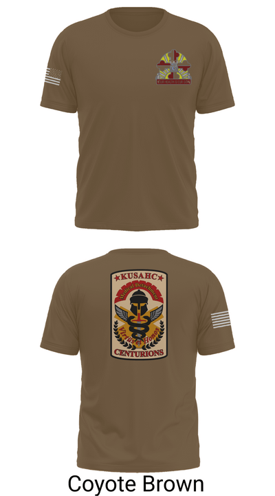 Kirk U.S. Army Health Clinic 36781561 Old School Cotton Feel Shirt - 10