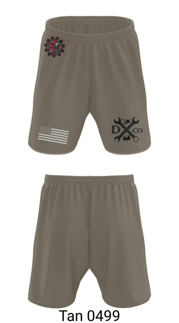 Athletic Shorts With Pockets, D Co. 2-158th AHB, , Teamtime, Team time, sublimation, custom sports apparel, team uniforms, spirit wear, spiritwear, sports uniforms, custom shirts, team store, custom team store, fundraiser sports, apparel fundraiser