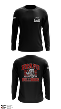 Bravo Company “Bulldogs” 31st Engineer Battalion 91447839 Long Sleeve Performance Shirt 2