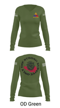 261st BSC CAVEMAN PLT 28746409 Women's Long Sleeve V-neck Shirt - 57