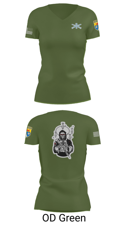HHC Mortars 63835758 Women's Short Sleeve V-neck Shirt - 48