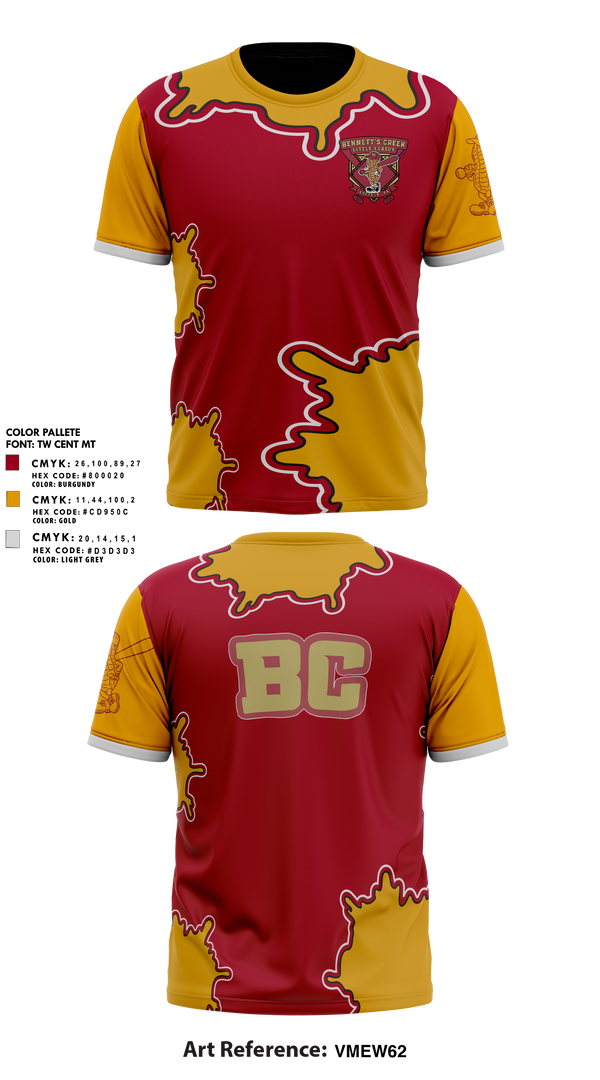 Short Sleeve Performance Shirt, Bennetts Creek Little League, Baseball, Teamtime, Team time, sublimation, custom sports apparel, team uniforms, spirit wear, spiritwear, sports uniforms, custom shirts, team store, custom team store, fundraiser sports, apparel fundraiser