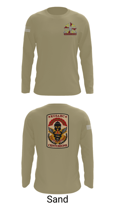 Kirk U.S. Army Health Clinic 36781561 Long Sleeve Performance Shirt 86