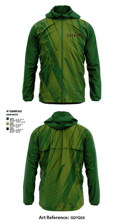 Patriots 20482605 Windbreaker - 1
