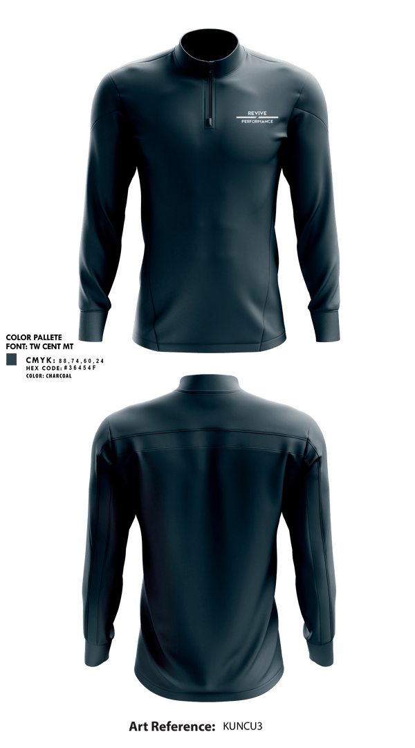 Quarter Zip Jacket, Revive Performance, , Teamtime, Team time, sublimation, custom sports apparel, team uniforms, spirit wear, spiritwear, sports uniforms, custom shirts, team store, custom team store, fundraiser sports, apparel fundraiser