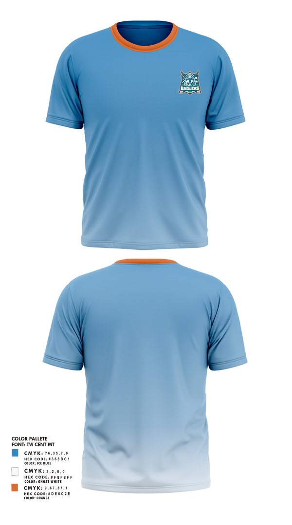 Short Sleeve Performance Shirt, Detroit PAL Hockey, Ice Hockey, Teamtime, Team time, sublimation, custom sports apparel, team uniforms, spirit wear, spiritwear, sports uniforms, custom shirts, team store, custom team store, fundraiser sports, apparel fundraiser
