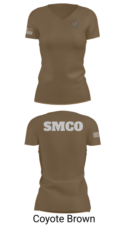 SMCO 97936482 Women's Short Sleeve V-neck Shirt - 8
