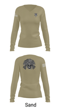 2-23IN CRAZYHORSE CO. 51563719 Women's Long Sleeve V-neck Shirt - 97