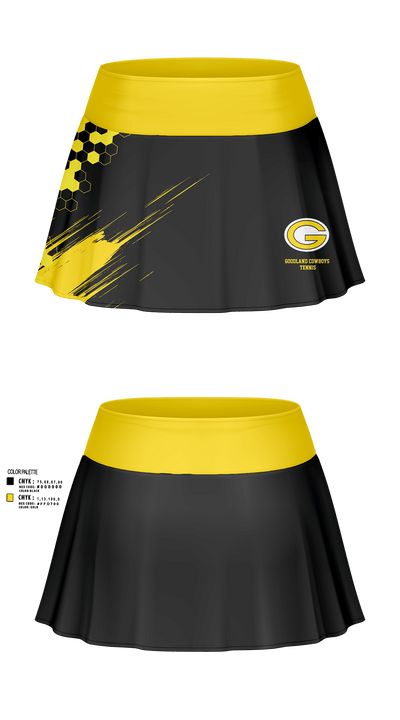 Goodland Cowboys Tennis 92635986 Skort - 58 (1)