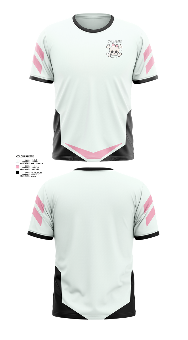 Short Sleeve Performance Shirt, Cycopaths, Cycling, Teamtime, Team time, sublimation, custom sports apparel, team uniforms, spirit wear, spiritwear, sports uniforms, custom shirts, team store, custom team store, fundraiser sports, apparel fundraiser