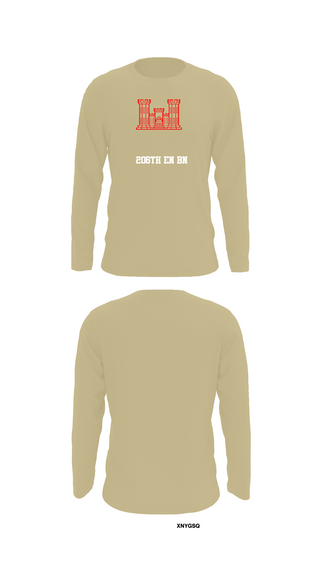 Long Sleeve Performance Shirt, 206th EN BN, , Teamtime, Team time, sublimation, custom sports apparel, team uniforms, spirit wear, spiritwear, sports uniforms, custom shirts, team store, custom team store, fundraiser sports, apparel fundraiser