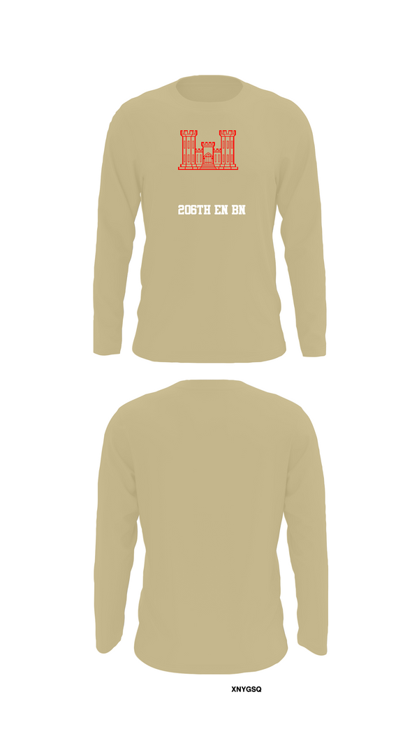 Long Sleeve Performance Shirt, 206th EN BN, , Teamtime, Team time, sublimation, custom sports apparel, team uniforms, spirit wear, spiritwear, sports uniforms, custom shirts, team store, custom team store, fundraiser sports, apparel fundraiser