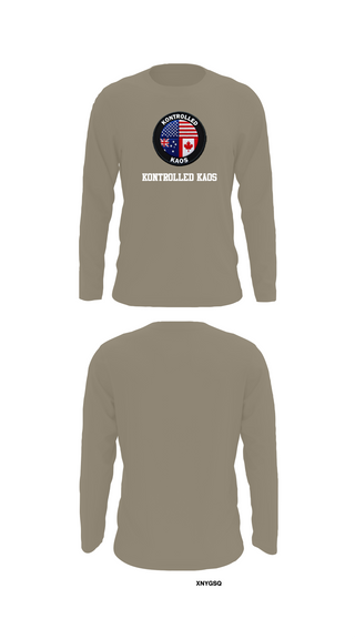 Long Sleeve Performance Shirt, Kontrolled Kaos, E-Sports, Teamtime, Team time, sublimation, custom sports apparel, team uniforms, spirit wear, spiritwear, sports uniforms, custom shirts, team store, custom team store, fundraiser sports, apparel fundraiser
