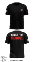 ISA Air base Fire Dept. 19172110 Old School Cotton Feel Shirt - 71