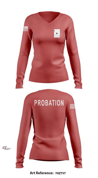 Womens Long Sleeve Vneck Shirt, Ace, , Teamtime, Team time, sublimation, custom sports apparel, team uniforms, spirit wear, spiritwear, sports uniforms, custom shirts, team store, custom team store, fundraiser sports, apparel fundraiser