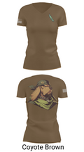 Supply Chain Management 82795963 Women's Short Sleeve V-neck Shirt - 8