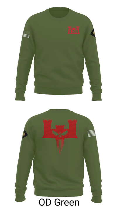 A co 578th BEB 4198260 Crew Neck Sweatshirt - 43
