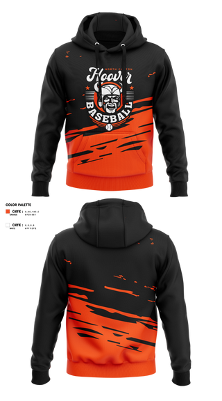 Hoodie, North Canton Hoover Vikings, Baseball, Teamtime, Team time, sublimation, custom sports apparel, team uniforms, spirit wear, spiritwear, sports uniforms, custom shirts, team store, custom team store, fundraiser sports, apparel fundraiser