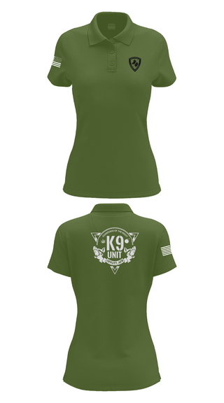 Womens Short Sleeve Performance Polo, Guardians of the Night, , Teamtime, Team time, sublimation, custom sports apparel, team uniforms, spirit wear, spiritwear, sports uniforms, custom shirts, team store, custom team store, fundraiser sports, apparel fundraiser