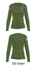 NAVSUBTRACENPAC 48125682 Women's Long Sleeve V-neck Shirt - 54