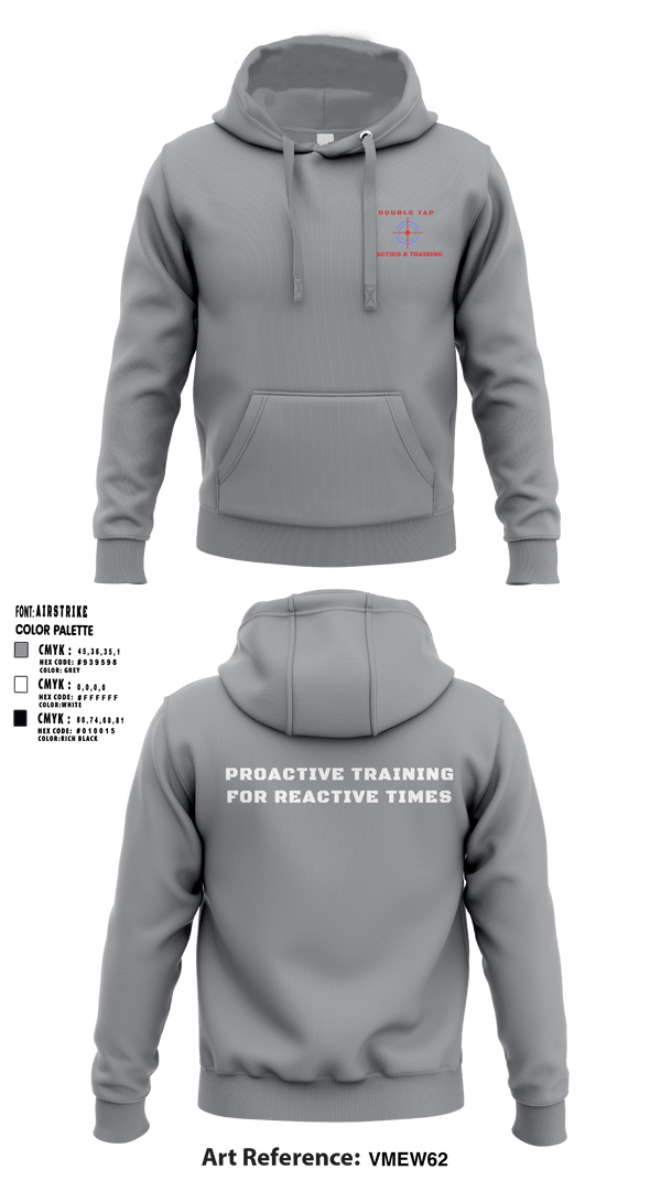 Hoodie, Double Tap Tactics, , Teamtime, Team time, sublimation, custom sports apparel, team uniforms, spirit wear, spiritwear, sports uniforms, custom shirts, team store, custom team store, fundraiser sports, apparel fundraiser
