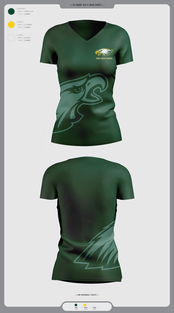 Womens Short Sleeve Vneck Shirt, Omaha Eagles Baseball, Baseball, Teamtime, Team time, sublimation, custom sports apparel, team uniforms, spirit wear, spiritwear, sports uniforms, custom shirts, team store, custom team store, fundraiser sports, apparel fundraiser