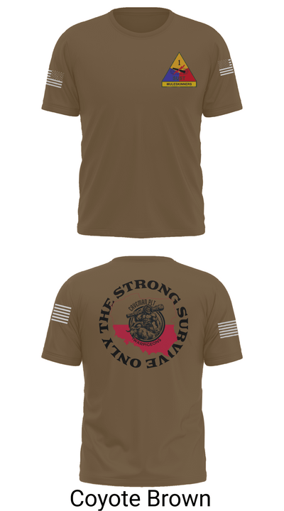 261st BSC CAVEMAN PLT 28746409 Short Sleeve Performance Shirt - 16