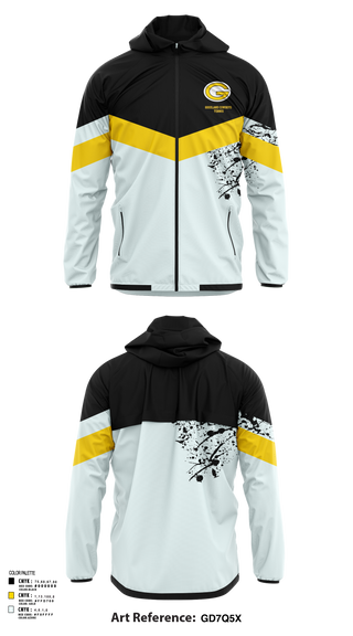 Windbreaker, Goodland Cowboys Tennis, Tennis, Teamtime, Team time, sublimation, custom sports apparel, team uniforms, spirit wear, spiritwear, sports uniforms, custom shirts, team store, custom team store, fundraiser sports, apparel fundraiser