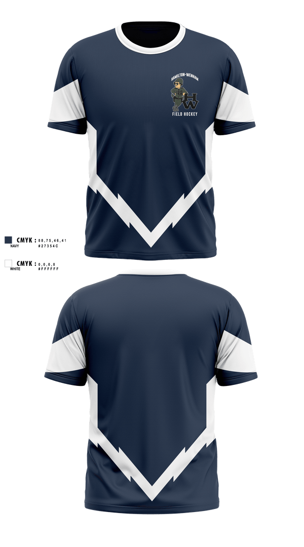Short Sleeve Performance Shirt, Hamilton-Wenham Regional High School Field Hockey, Field Hockey, Teamtime, Team time, sublimation, custom sports apparel, team uniforms, spirit wear, spiritwear, sports uniforms, custom shirts, team store, custom team store, fundraiser sports, apparel fundraiser