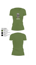 46 MP CO 62562841 Women's Short Sleeve V-neck Shirt - 42