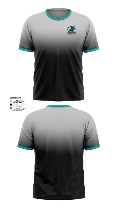 MidCrest Panthers 66707007 Short Sleeve Performance Shirt - 1