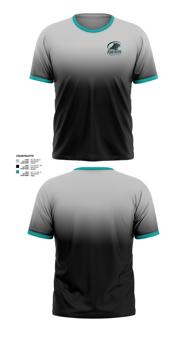 Short Sleeve Performance Shirt, MidCrest Panthers, , Teamtime, Team time, sublimation, custom sports apparel, team uniforms, spirit wear, spiritwear, sports uniforms, custom shirts, team store, custom team store, fundraiser sports, apparel fundraiser