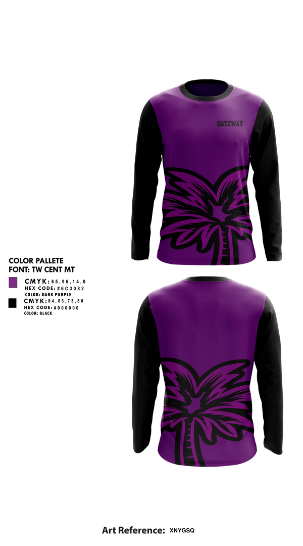 Long Sleeve Performance Shirt, Gateway Elite Warriors, Men's Basketball, Teamtime, Team time, sublimation, custom sports apparel, team uniforms, spirit wear, spiritwear, sports uniforms, custom shirts, team store, custom team store, fundraiser sports, apparel fundraiser