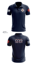 Groton City Fire Department 94427671 Short Sleeve Performance Polo - 1