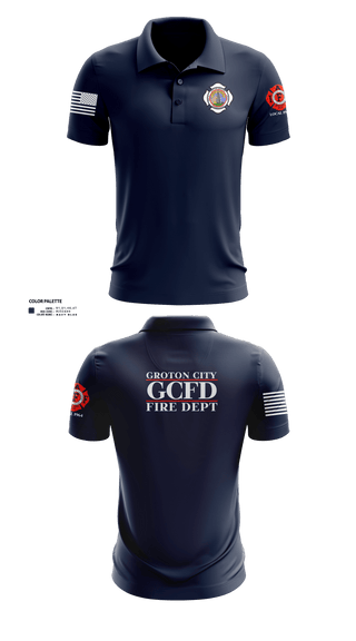 Short Sleeve Performance Polo, Groton City Fire Department, , Teamtime, Team time, sublimation, custom sports apparel, team uniforms, spirit wear, spiritwear, sports uniforms, custom shirts, team store, custom team store, fundraiser sports, apparel fundraiser