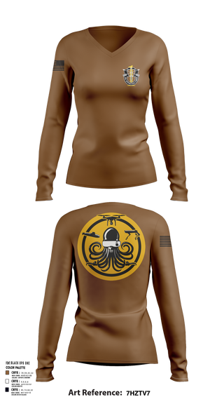 Womens Long Sleeve Vneck Shirt, SORD, 1st group, , Teamtime, Team time, sublimation, custom sports apparel, team uniforms, spirit wear, spiritwear, sports uniforms, custom shirts, team store, custom team store, fundraiser sports, apparel fundraiser